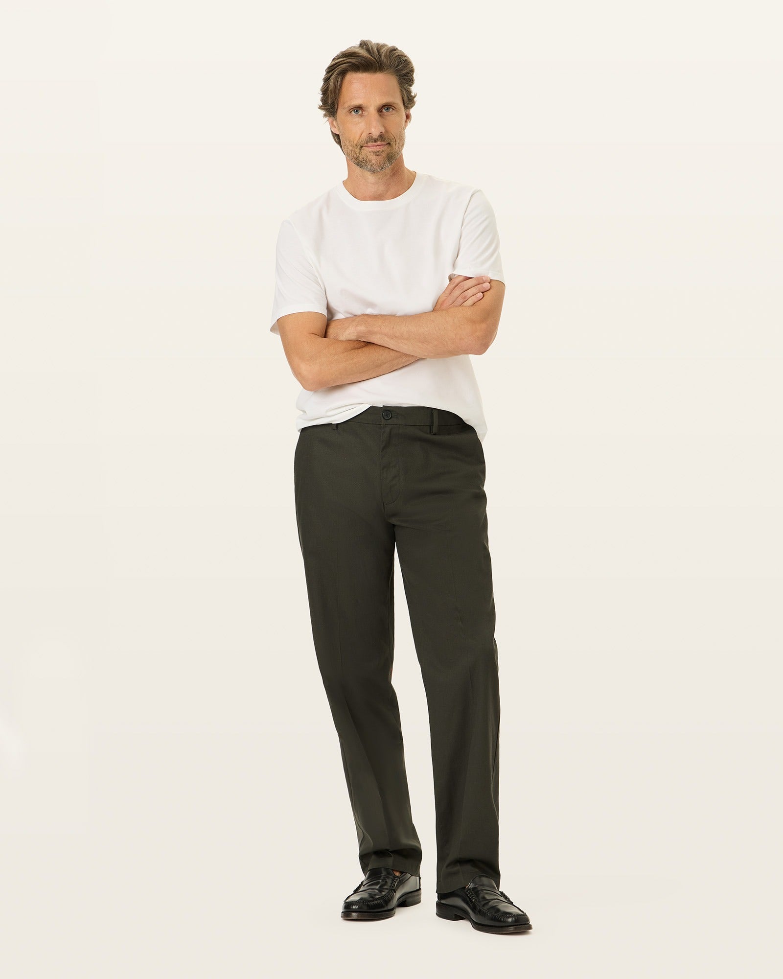 Signature Iron Free Khakis, Classic Fit with Stain Defender