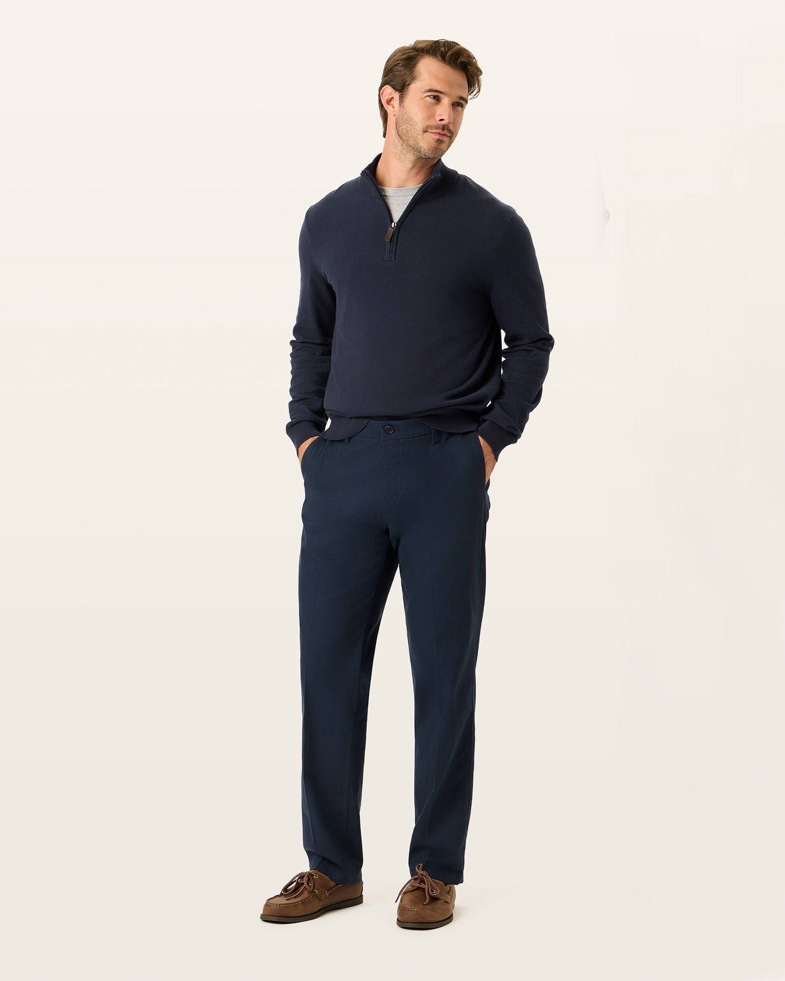 Signature Iron Free Khakis, Straight Fit with Stain Defender