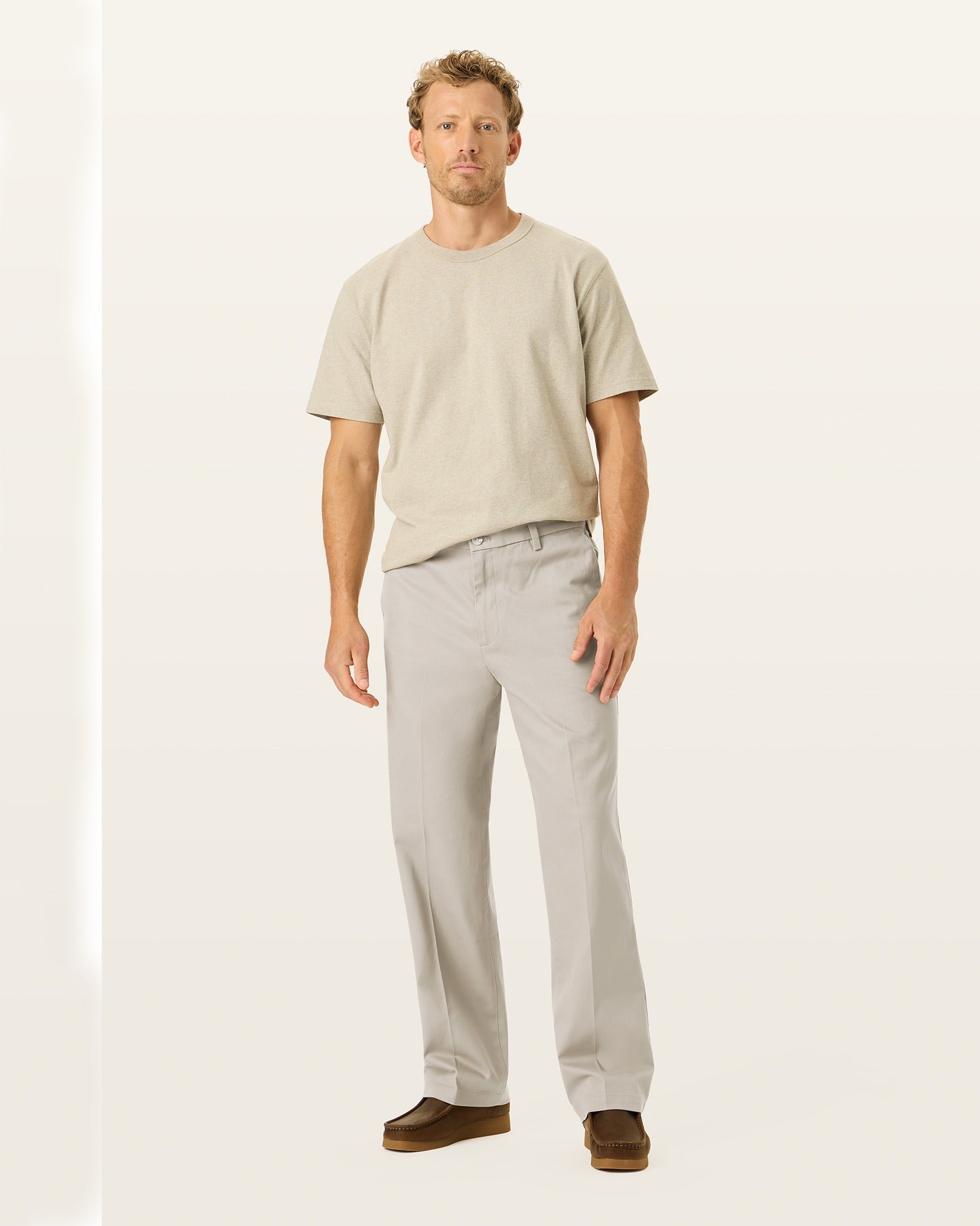 Signature Iron Free Khakis, Relaxed Fit with Stain Defender