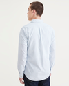 Back view of model wearing Aquatic Bel Air Original Button-Up Shirt, Slim Fit.