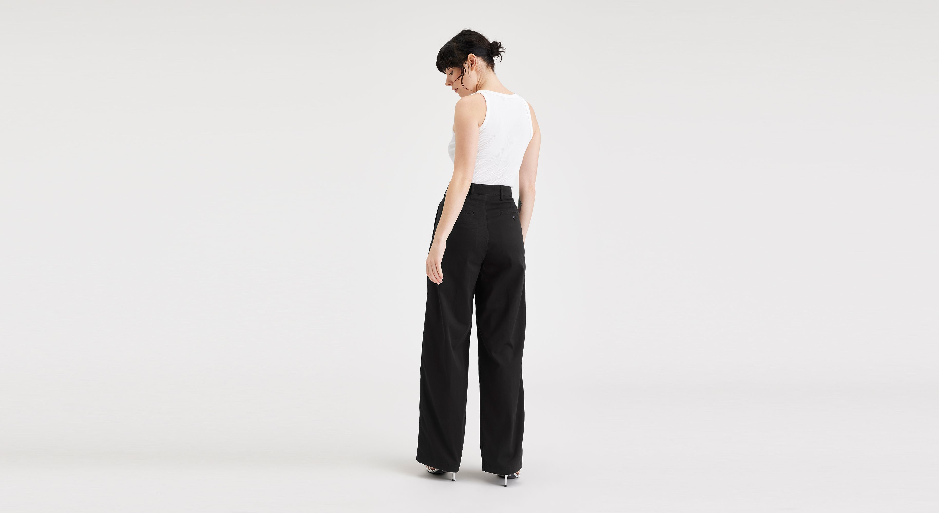 パンツ NEU_IN 23ss Pleated Wide Trousers PLEATED WIDE LEG TROUSERS ASH BEIGE – SANNA New York