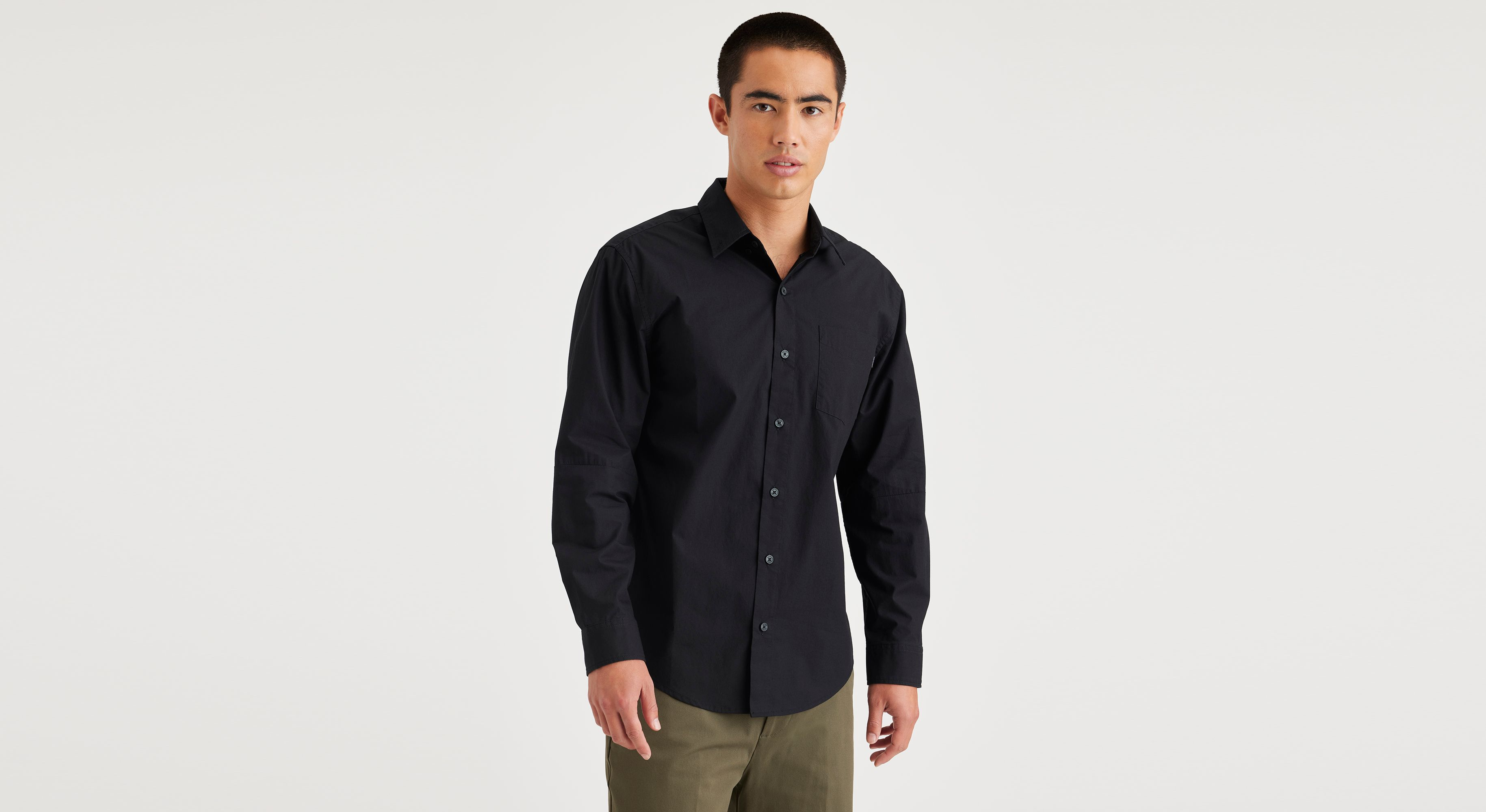 Dockers Essential Button-Up Shirt - Classic Fit - Men's