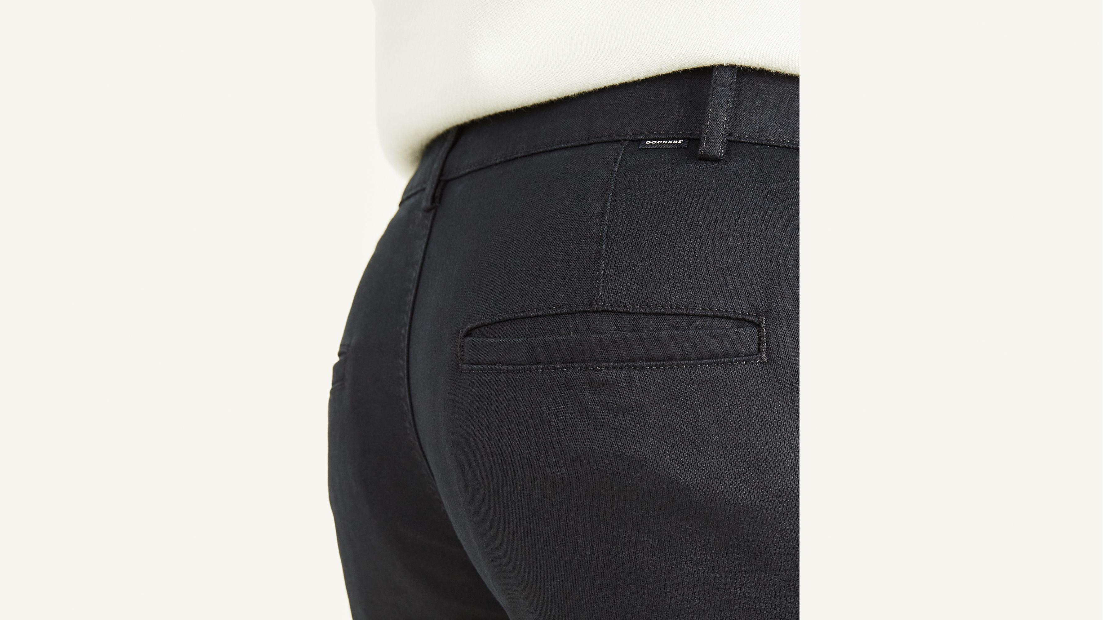 Dockers Women's Gray Stretchy Cotton & Elastane Pants Size 8 P on eBid  United States
