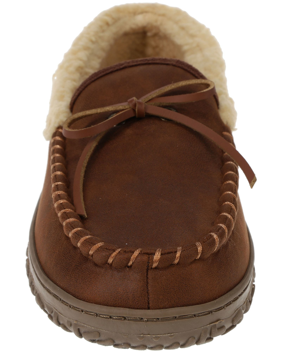 View of  Brown Rugged Lodge Moccasin.