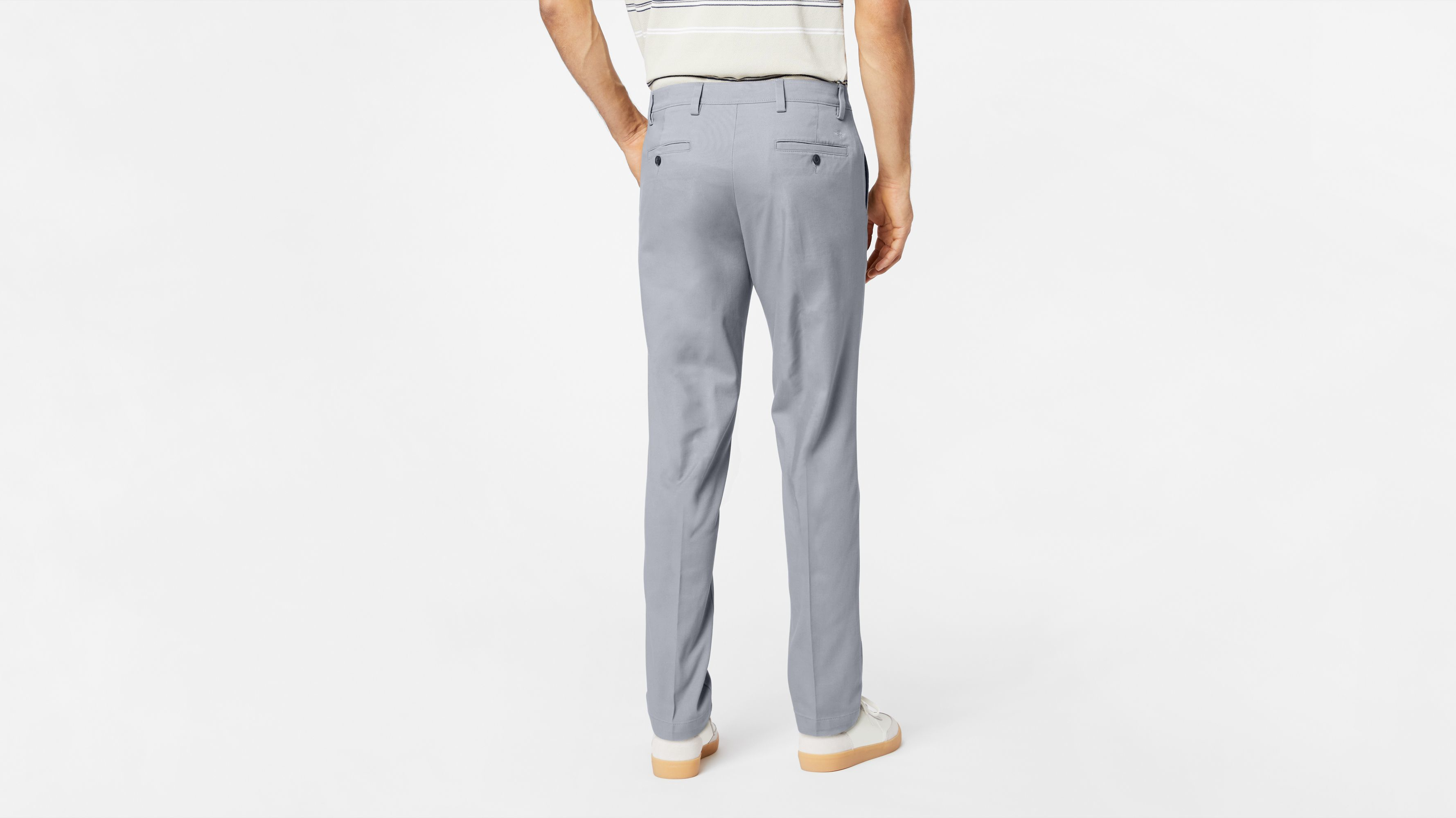 dockers slim fit dress pants Men's Dockers Workday Slim-Fit Smart 360 FLEX Khaki Pants