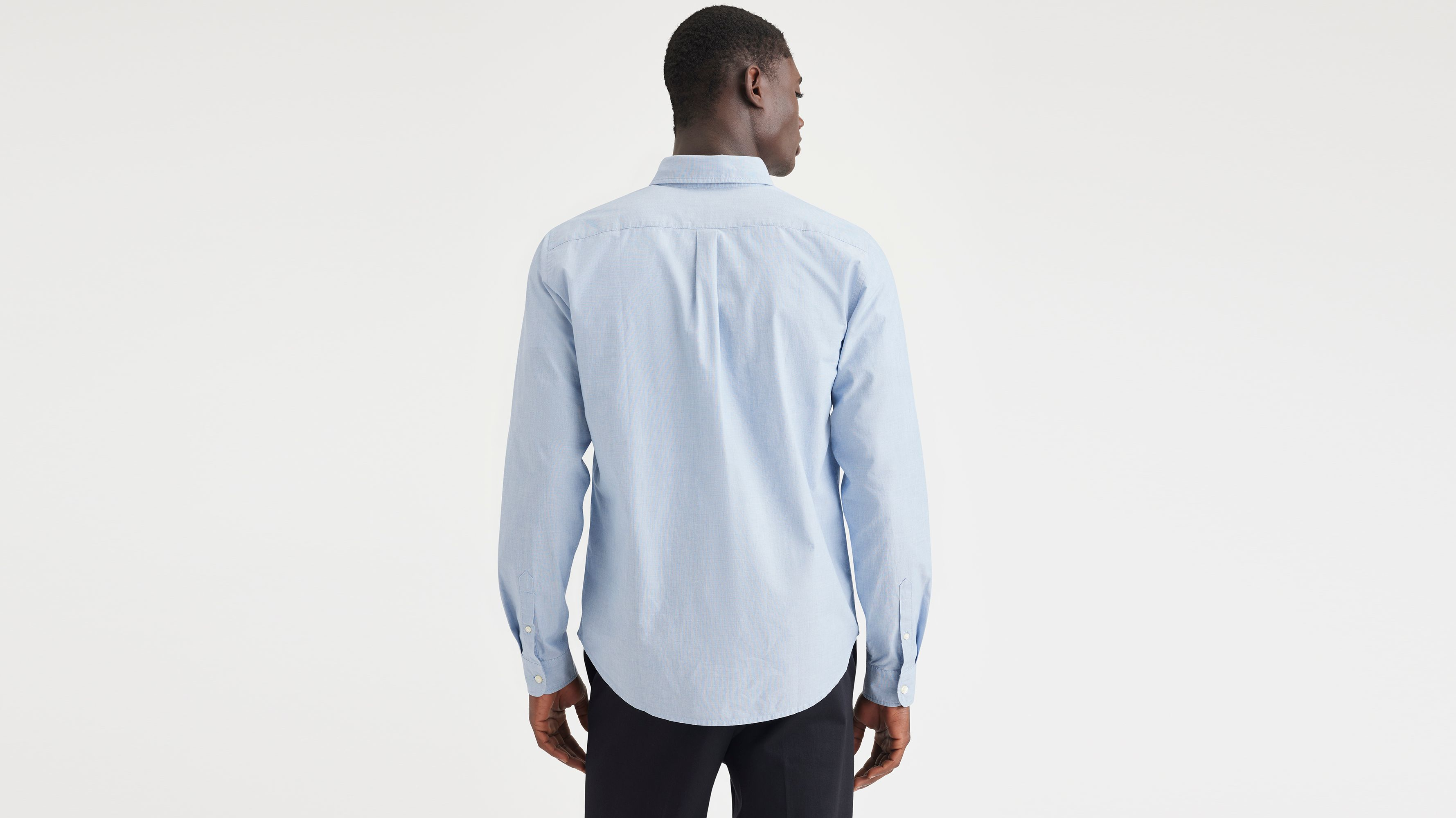 Essential Button-Up Shirt, Classic Fit Dockers Essential Button-Up Shirt, Classic Fit Dockers