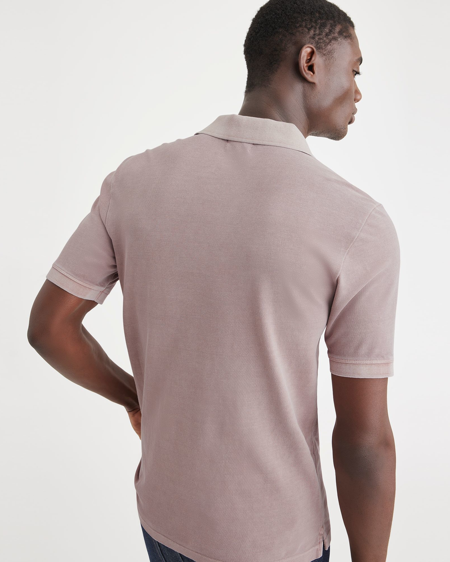 View of model wearing Fawn Original Polo, Slim Fit.
