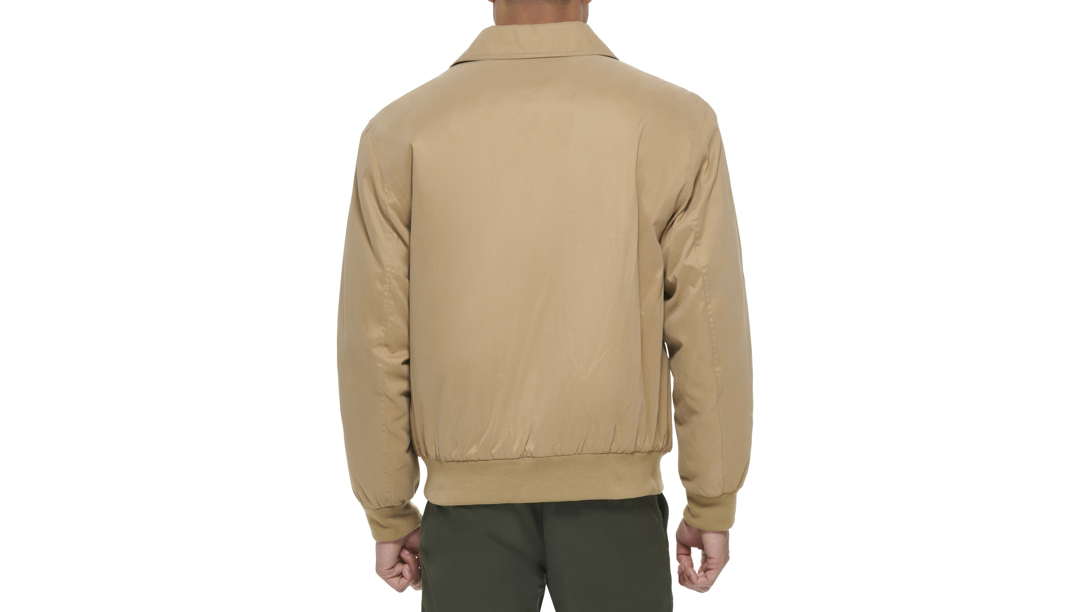 Microtwill Relaxed Laydown Collar Bomber – Dockers®