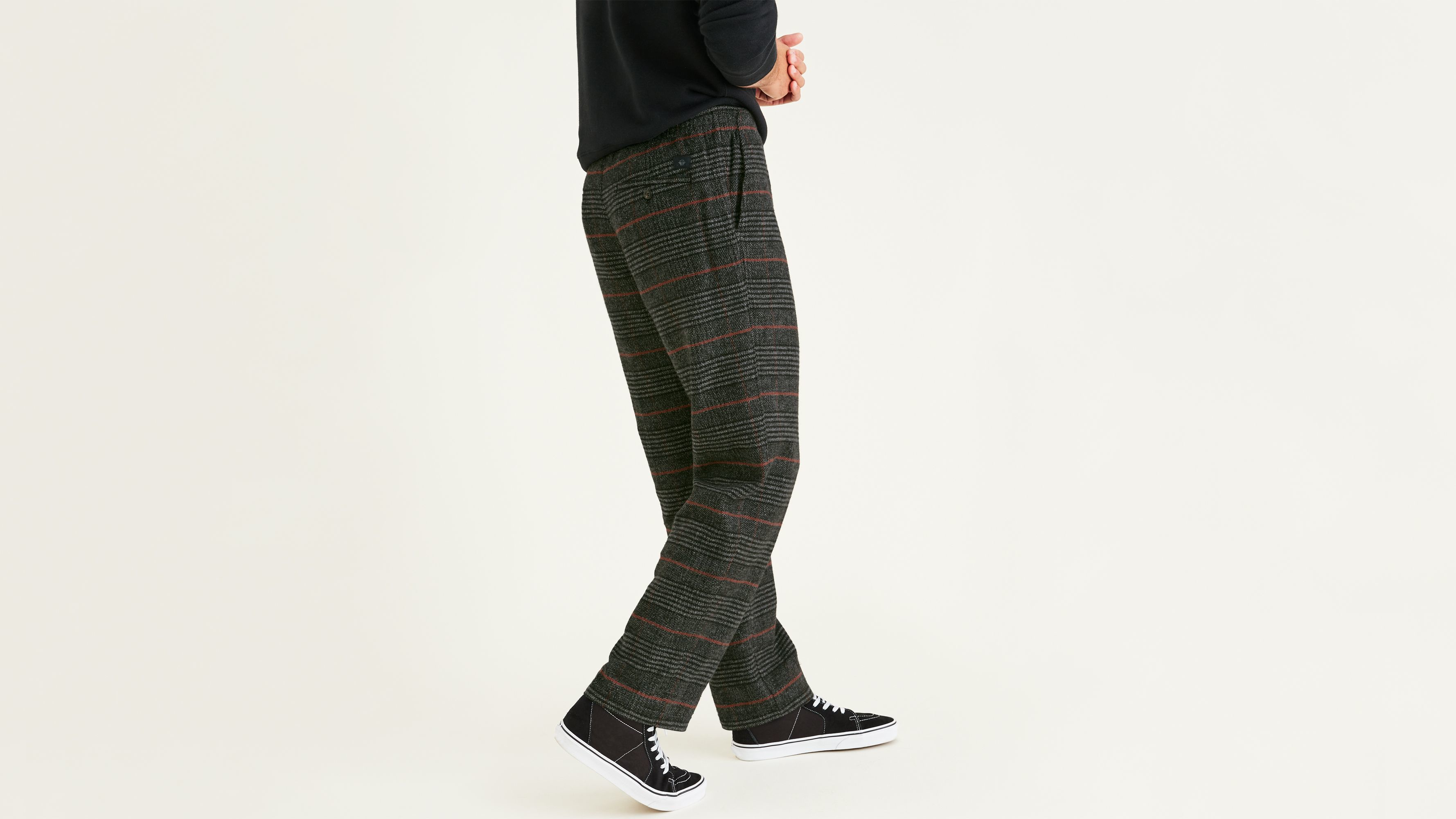Pull On Chinos, Tapered Fit