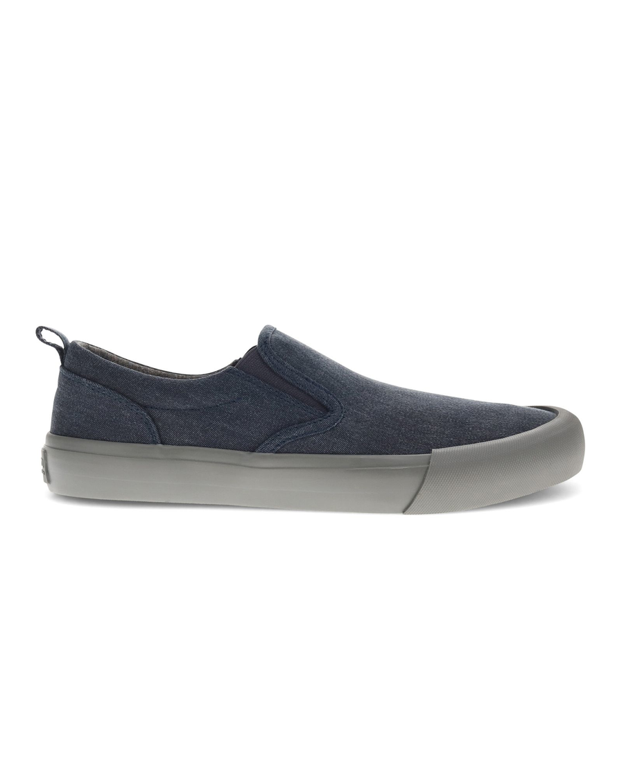View of  Navy / Charcoal Fremont Slip On Sneakers.