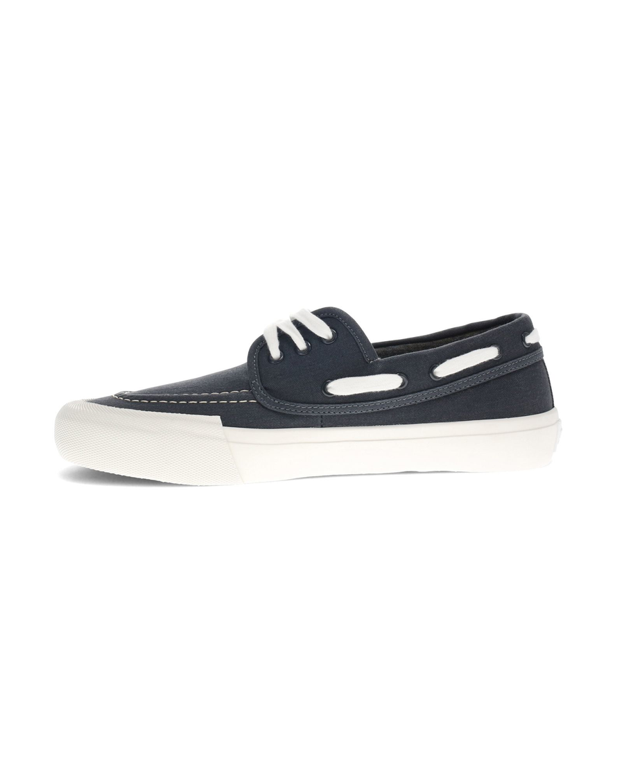 View of  Navy Fenmore Sneakers.