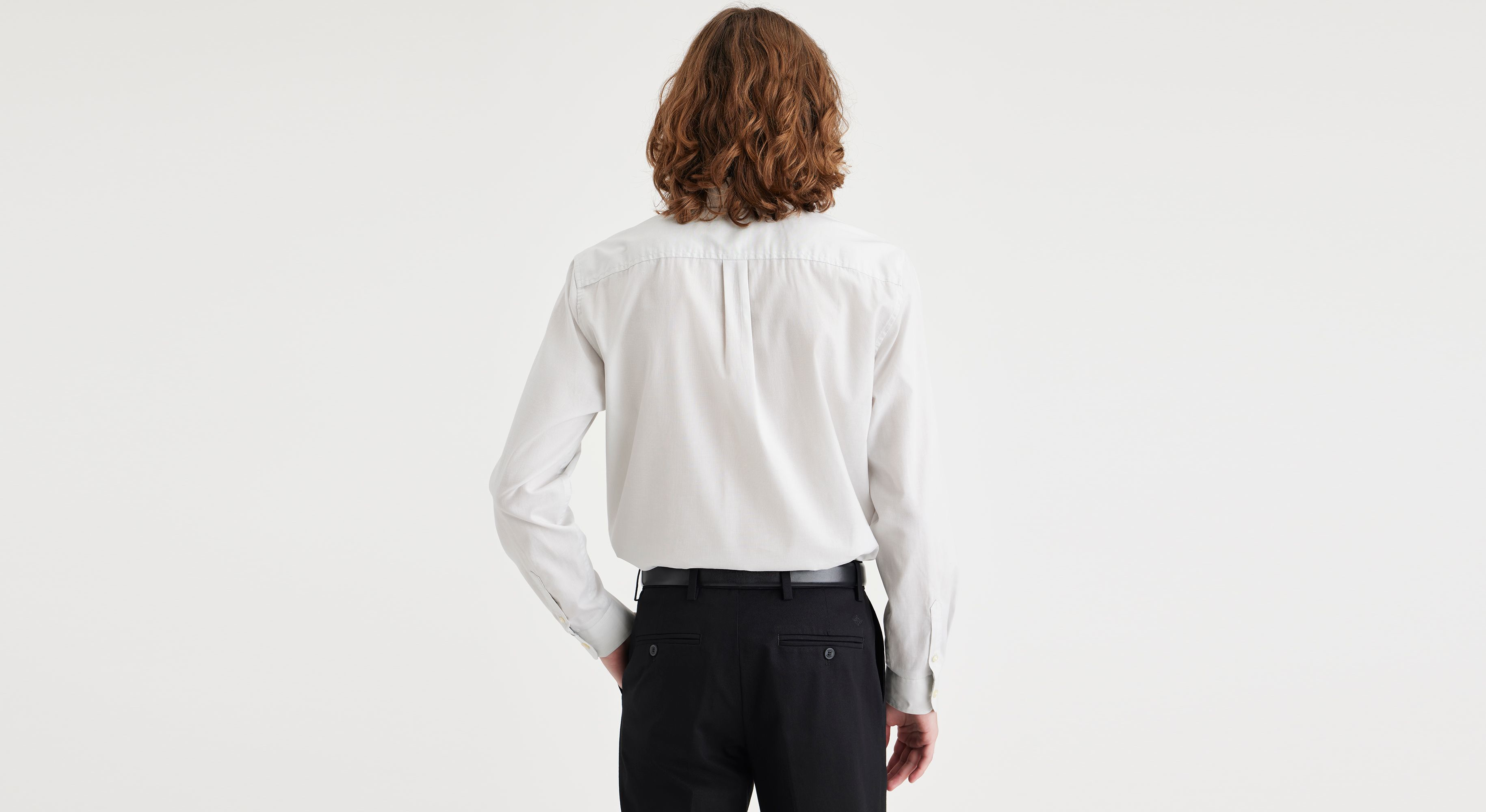 Signature Stain Defender Shirt, Classic Fit – Dockers™