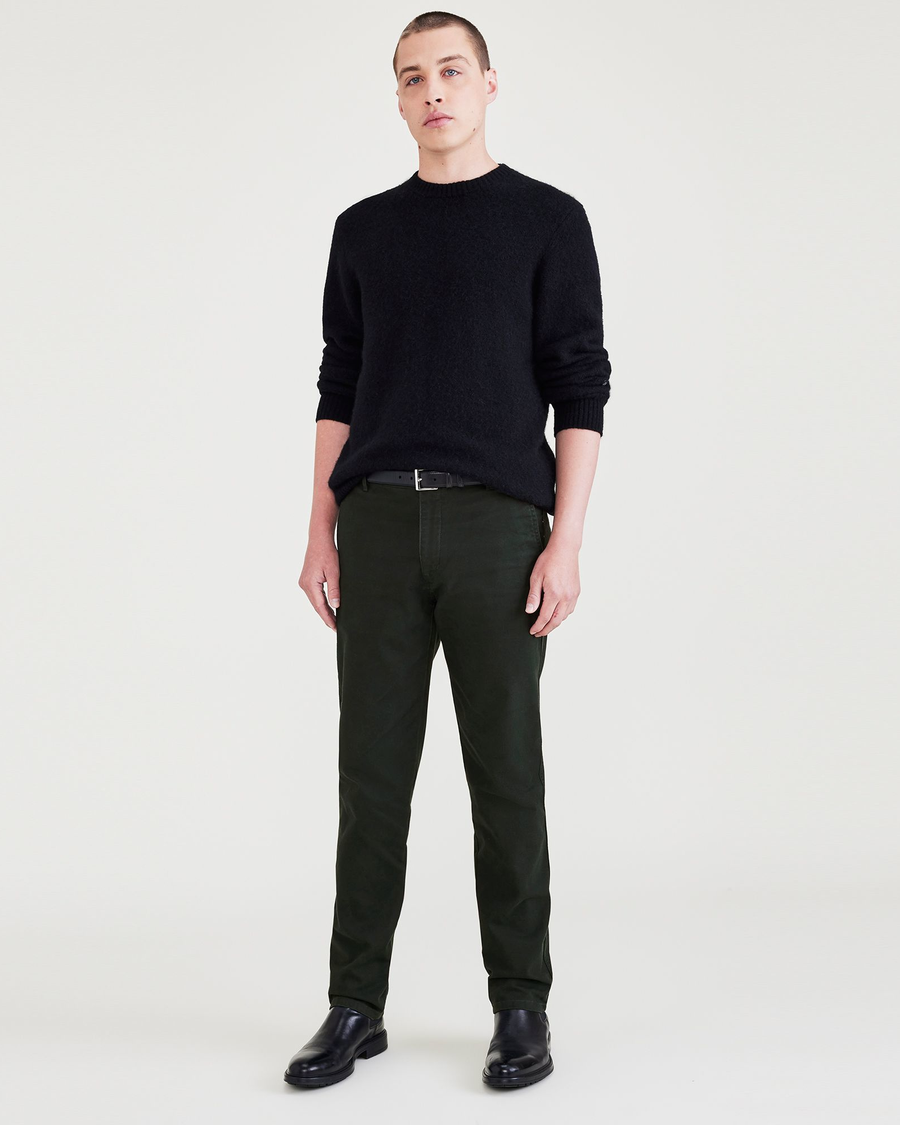 Front view of model wearing Pine Grove Original Chinos, Slim Fit.