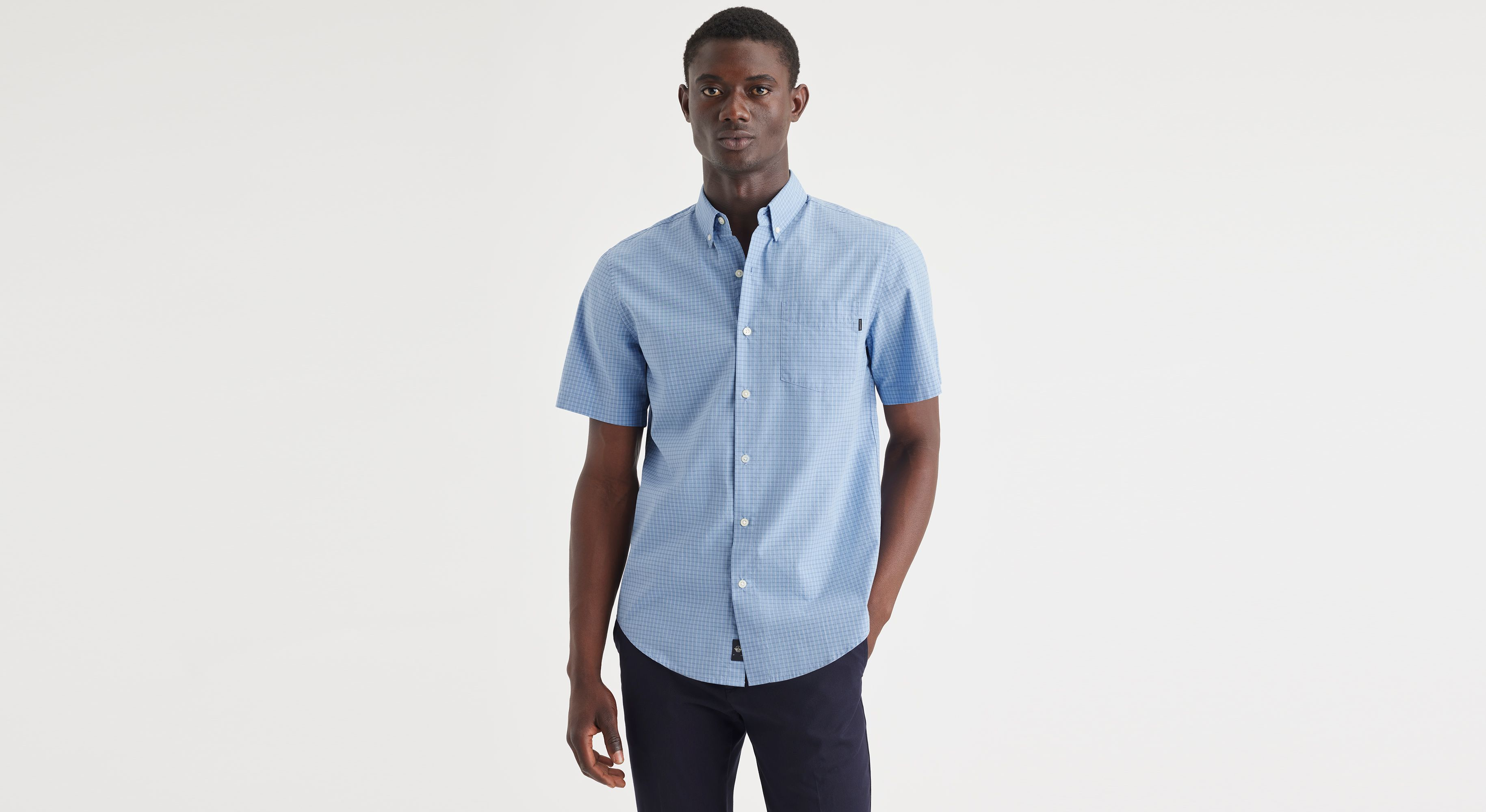 Dockers Essential Button-Up Shirt - Classic Fit - Men's