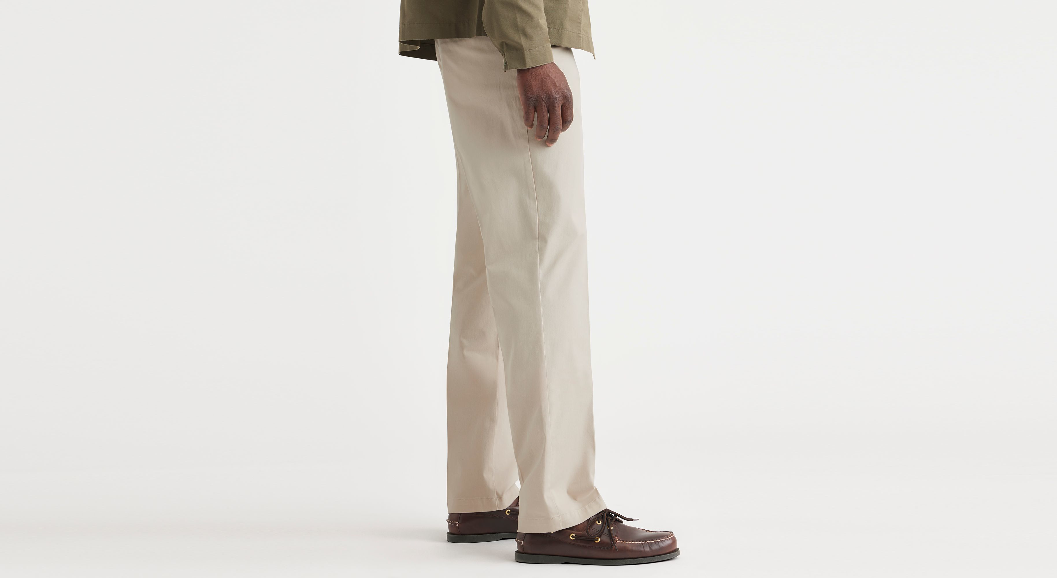 Cecil CASUAL FIT - Pantalon classique - beige/beige chiné 