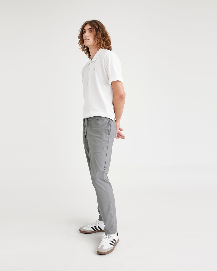 View of model wearing Sharkskin Go Jogger, Slim Tapered Fit with Airweave.
