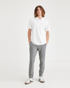 Front view of model wearing Sharkskin Go Jogger, Slim Tapered Fit with Airweave.