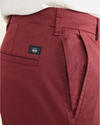 View of model wearing Spiced Apple Ultimate 9.5" Shorts.