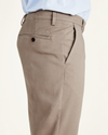 View of model wearing Timber Wolf Easy Khakis, Classic Fit (Big and Tall).