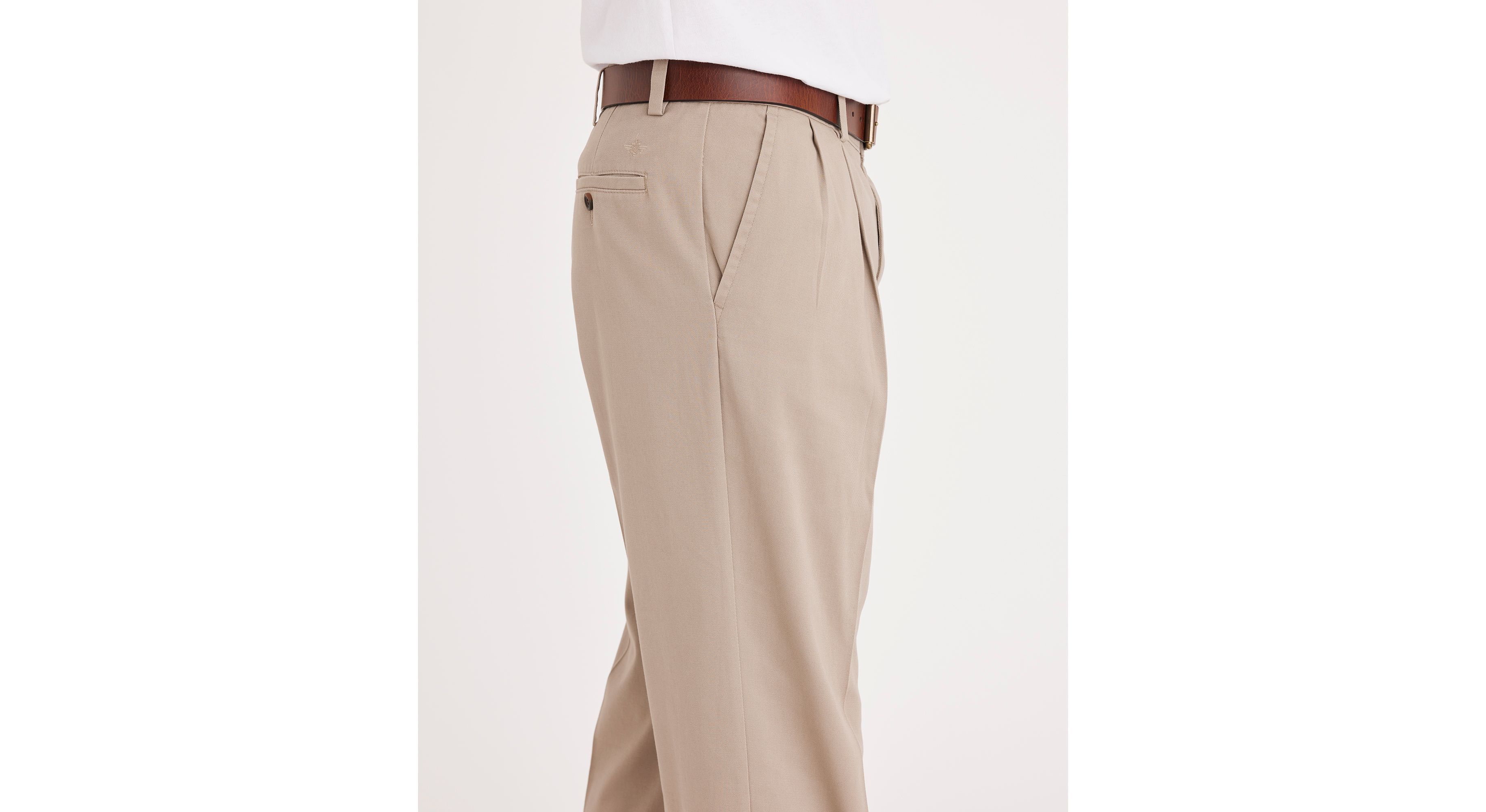 Dockers -pantalones De Hombre Classic Fit Easy Khaki Plisado | Cuotas Dockers -pantalones De Hombre Classic Fit Easy Khaki Plisado | Cuotas