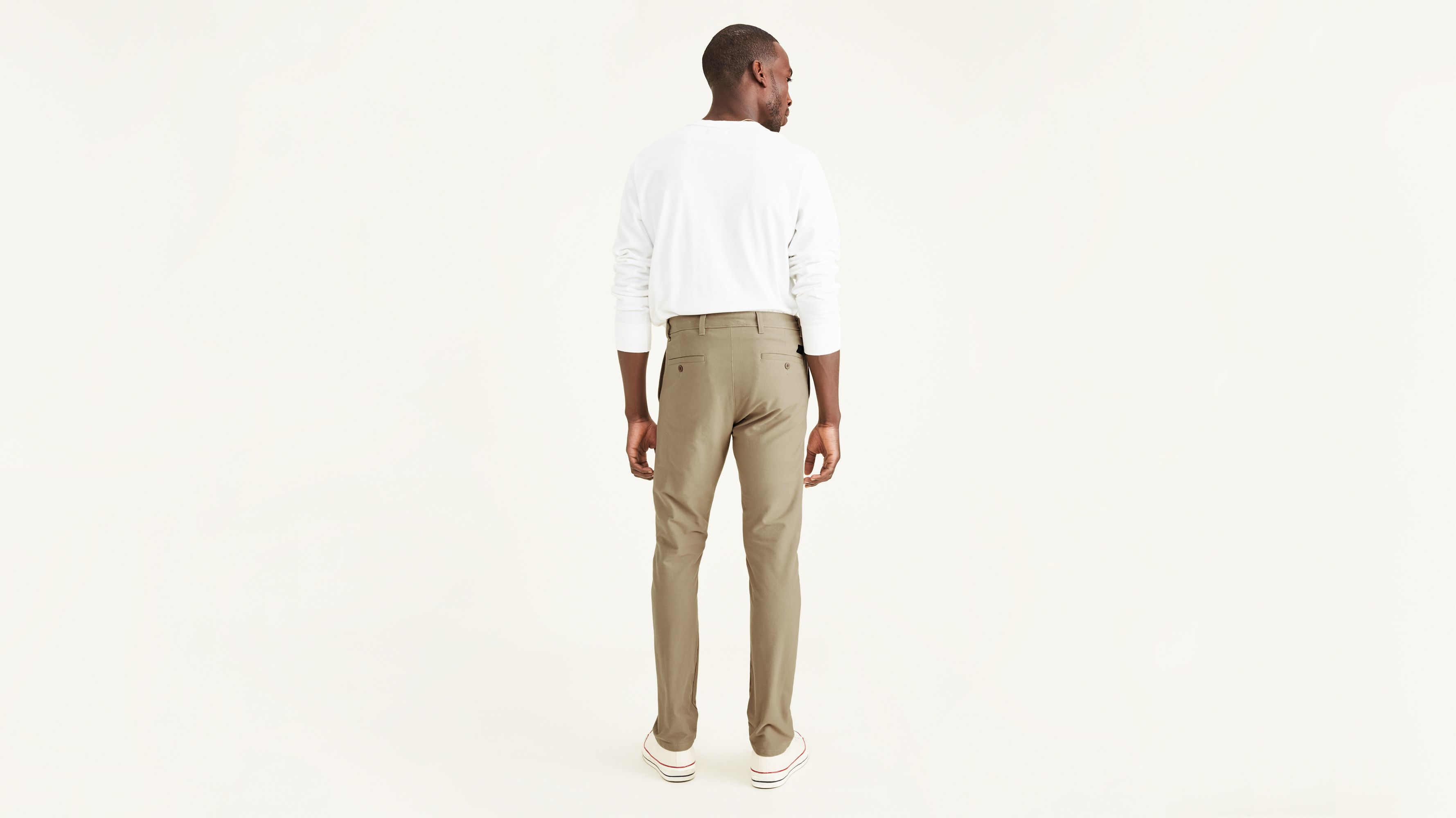 Comfort Knit Chinos, Slim Fit