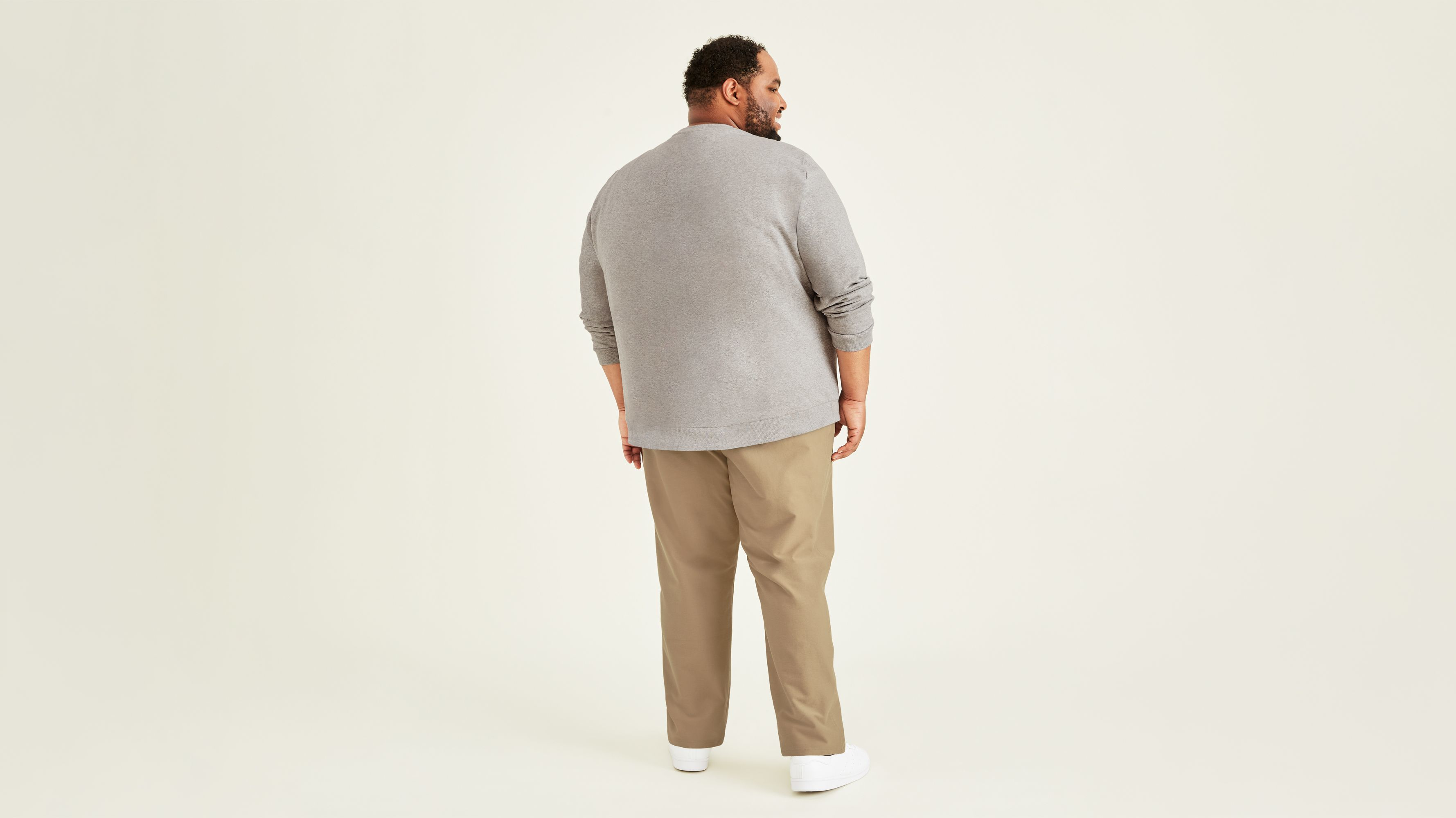 Comfort Knit Chinos, Straight Fit (Big and Tall)