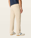 Back view of model wearing Sahara Khaki Go Airweave Chino, Slim Fit.