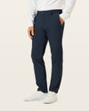 Back view of model wearing Navy Blazer Go Chino, Slim Fit with Airweave.