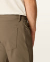 View of model wearing Otter Go Pant, Slim Fit with Airweave.