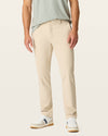 Front view of model wearing Sahara Khaki Go Airweave Chino, Straight Fit.