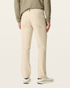 Back view of model wearing Sahara Khaki Go Airweave 5-Pocket, Straight Fit.