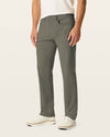Side view of model wearing Tea Leaf Go Airweave 5-Pocket, Straight Fit.