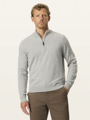 Signature Quarter-Zip Sweater