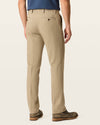 Back view of model wearing Timber Wolf Easy Khakis, Straight Fit.