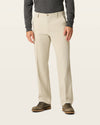 Front view of model wearing Cloud Easy Khakis, Classic Fit.