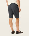 Back view of model wearing Black Perfect 10.5