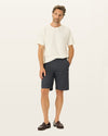 Front view of model wearing Black Perfect 10.5