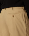 Comfort Khakis, Pleated, Relaxed Fit