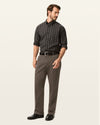 Comfort Khakis, Pleated, Relaxed Fit