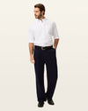 Comfort Khakis, Pleated, Relaxed Fit