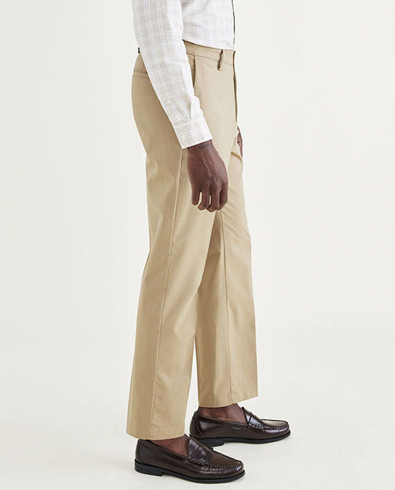 Buy INFLATION Men's Casual Chinos Trousers 100% Cotton Tapered Flat Front  Smart Dress Pants, 16 Colors Online at desertcartINDIA
