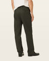 Back view of model wearing Steelhead Signature Iron Free Khakis, Classic Fit with Stain Defender®.