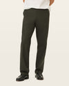 View of model wearing Steelhead Signature Iron Free Khakis, Classic Fit with Stain Defender®.