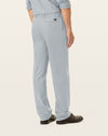 View of model wearing High-Rise Signature Iron Free Khakis, Classic Fit with Stain Defender®.