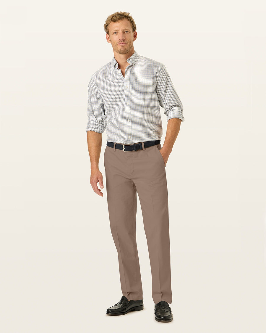 Signature Iron Free Khakis, Straight Fit with Stain Defender