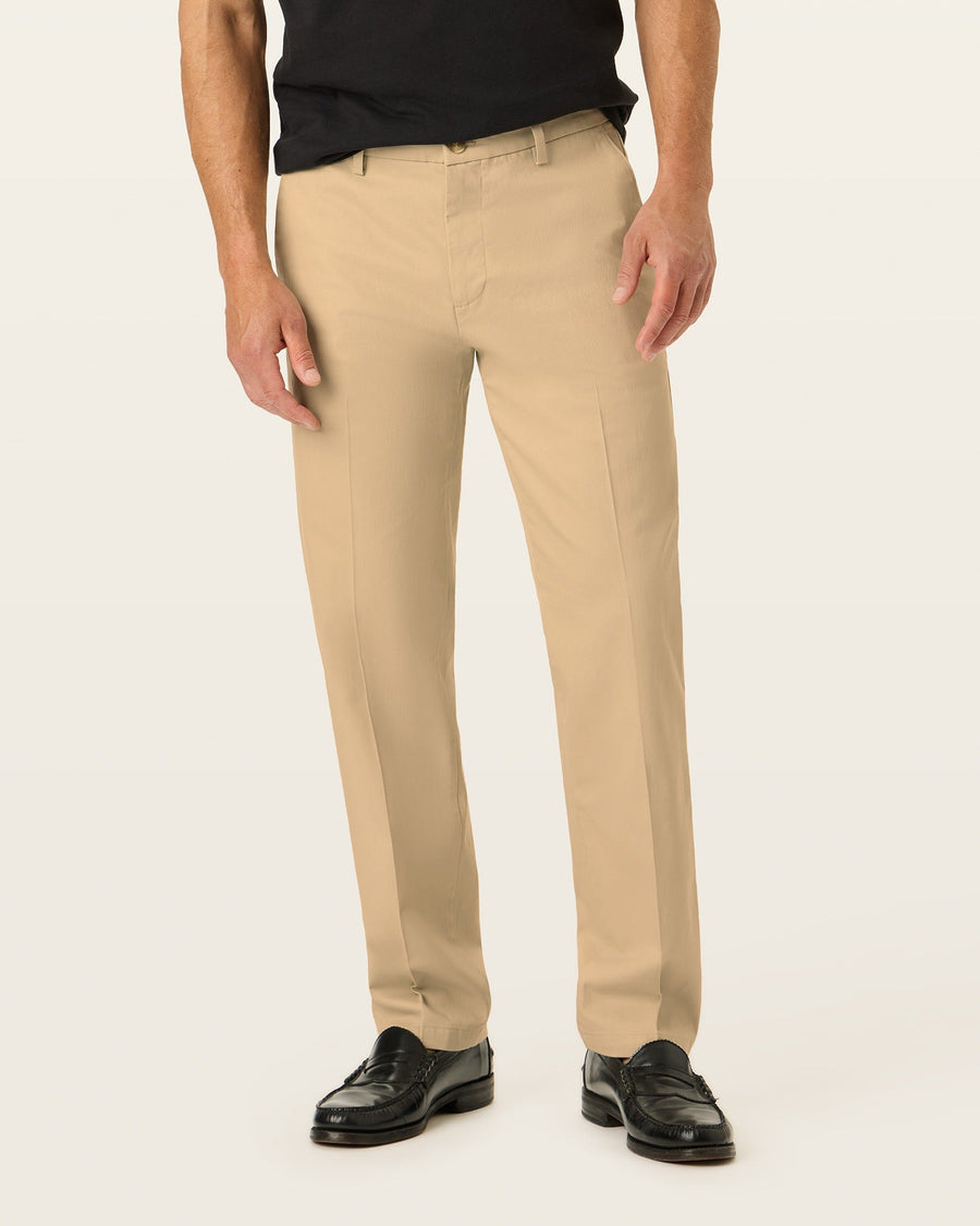 Signature Iron Free Khakis, Straight Fit with Stain Defender