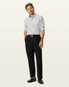Signature Iron Free Khakis, Pleated, Classic Fit with Stain Defender®