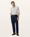 Signature Iron Free Khakis, Pleated, Classic Fit with Stain Defender®
