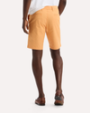 Back view of model wearing Apricot Tan Ultimate 9.5