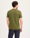Back view of model wearing Avocado Crewneck Tee, Slim Fit.